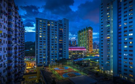 Download wallpaper 3840x2400 city, apartments, stadium, buildings 4k ...