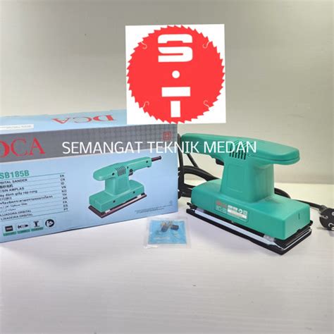 Jual ASB185B MESIN AMPLAS ORBITAL SANDER KAYU PERSEGI PANJANG DCA ASB ...