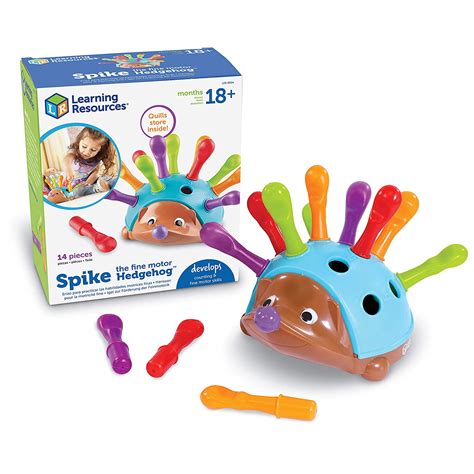 Buy Learning Resources Spike The Fine Motor Hedgehog, Toddler, Kids ...