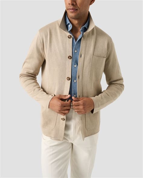 Light Blue Denim Shirt - Eton