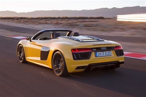 audi r8 spyder electric car review