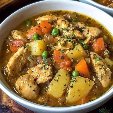 Amazing Slow Cooker Chicken Stew for Comforting Meals