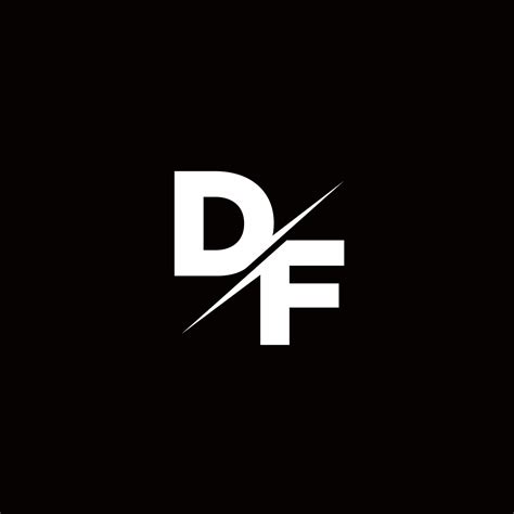 DF Logo Letter Monogram Slash with Modern logo designs template 2839997 ...