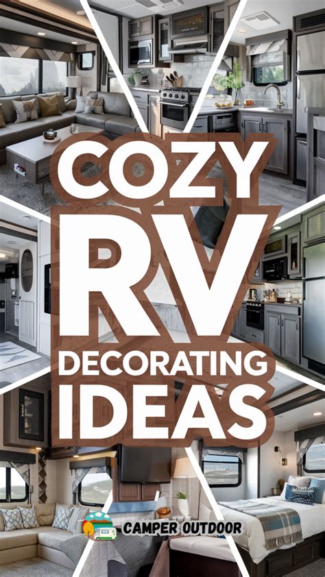 Cozy RV Decorating Ideas for a Stylish Home on Wheels in 2025 | Rv ...