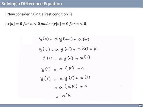 Image result for Solving Difference Equation