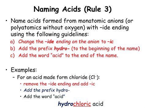 Acid nomenclature | PPTX