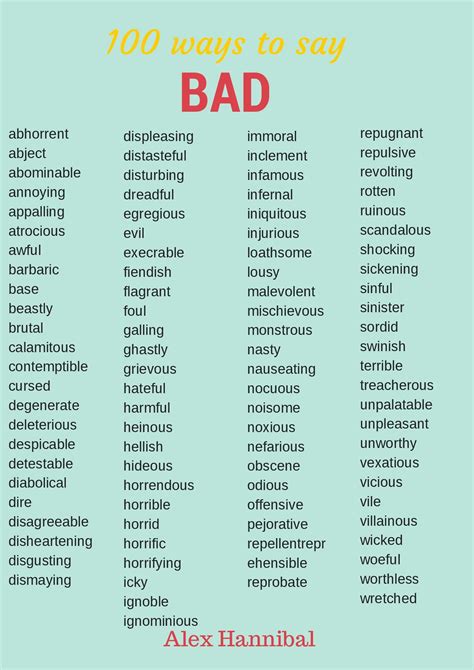 Bad Words List – British Swear Words – GXRAJM