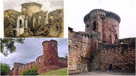 Bothwell Castle, fought over by the English and the Scots for centuries ...