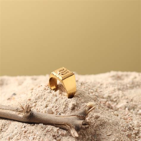 Divine Gold Plated Mahadev Trishul Ring - Spiritual Jewelry – Divine Hindu