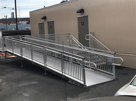 Wheelchair Ramp and Entry Stairs - Upside Innovations Installation
