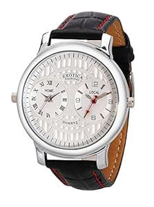 Exotica Analog White Dial Men's Watch (EF-82-Dual-White.) : Amazon.in ...
