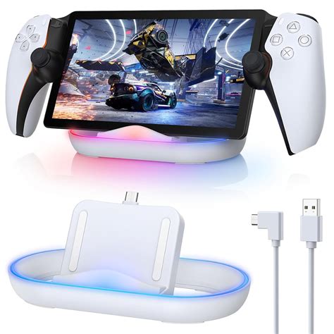 FASTSNAIL Charging Stand for PS Portal Remote Player, Portable Charge ...