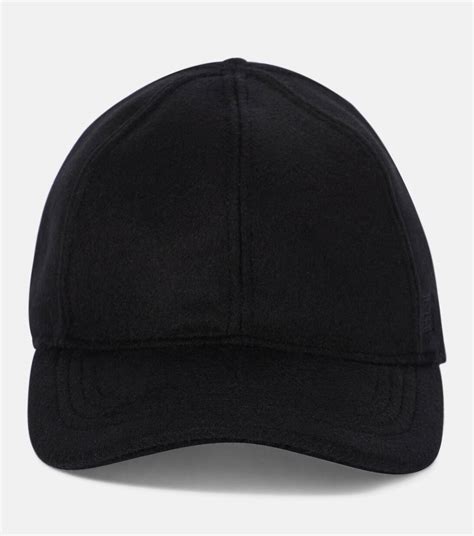 Wool And Cashmere Baseball Cap in Black - Toteme | Mytheresa