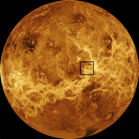 Venus' Volcano - NASA