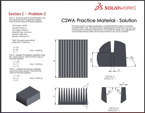 Image result for SolidWorks CSWA Tips and Tricks