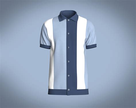 ArtStation - Mens Retro Polo Shirt