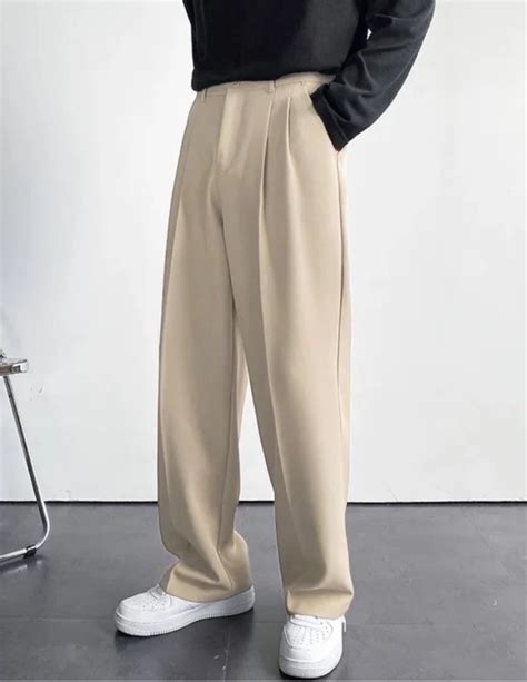 BEIGE KOREAN PANTS