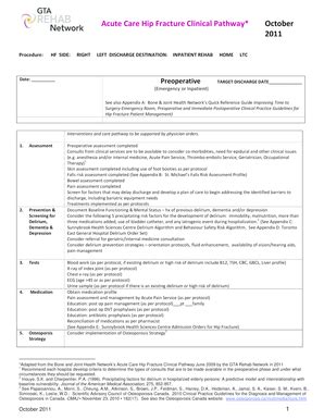 Fillable Online gtarehabnetwork Acute Care Hip Fracture Clinical ...