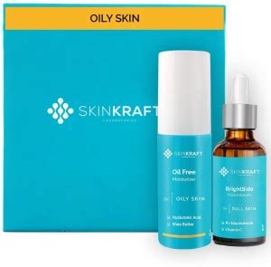 Skinkraft Skin Moisturizer-Face Serum Combo For Oily Skin -Oil Free ...