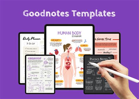 Free Goodnotes Templates | AT A GLANCE