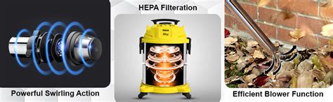 Inalsa Vacuum Cleaner Wet and Dry Micro WD17-1400W with 3in1 ...