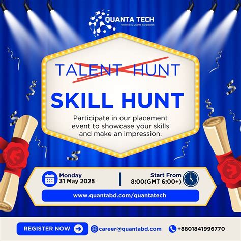 Skill Hunt 2025 by Quanta Tech , 79/5 /B, East Basabo, Sabujbag, Dhaka ...