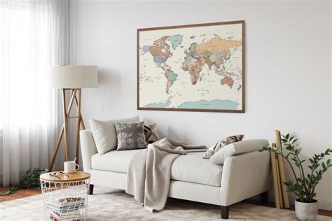 Accurate World Map Poster 的图像结果
