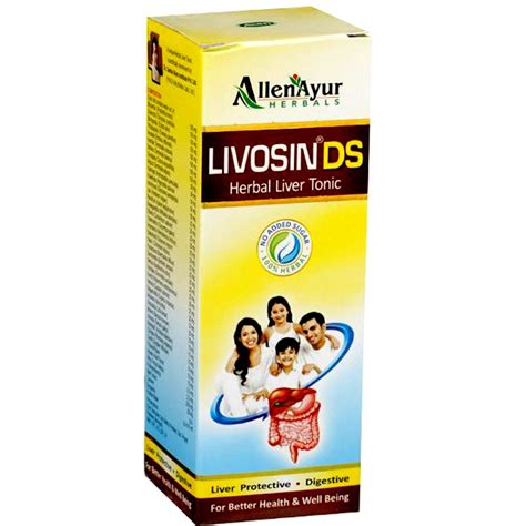 Livosin DS Herbal Liver Tonic, 200 ml Price, Uses, Side Effects ...