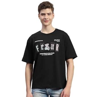 Buy Monte Carlo Mens Printed Black Round Neck Half Sleeve Regular Fit T ...