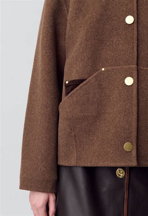 Short Wool Coat for women | Claudie Pierlot