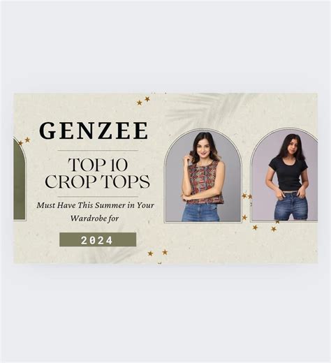 Must-Have Crop Tops for Women (2024) | Genzee. – GENZEE