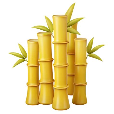 A cartoon drawing of a stack of yellow barrels with palm leaves on it ...
