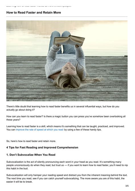 Image result for How to Read Faster