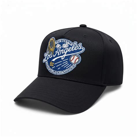 Dodgers Back To Back 9x 2025 World Series Champions Hat