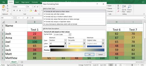 Image result for Text Heat Map Excel