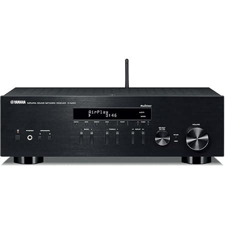 Yamaha R-N303 Stereo Receiver 100 watts x 2 @ 8 ohms Built-in Wi-Fi ...