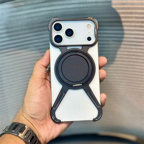 MagRotator Metal Bumper MagSafe iPhone 17 Pro Max Case – The Phone Co