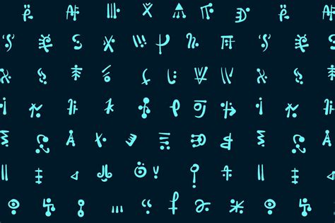 Image result for Alien Symbol Font