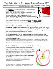 Image result for Crash Course Cold War