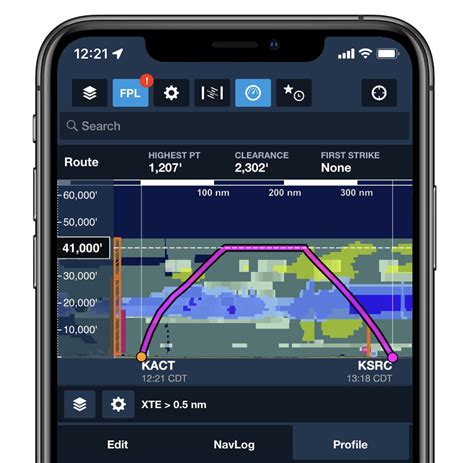 Image result for ForeFlight Phone Screen Shot