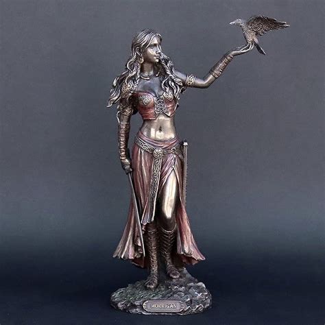 Buy BLOOOK Mythological Sculpture Goddess Figure, Celtic Queen of War ...