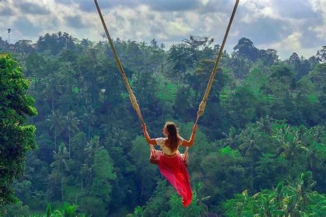 2023 The Real Bali Swing/waterfalls& monkey forest