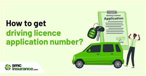 How To Get A Driving Licence Application Number?