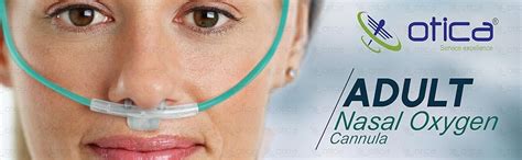 OTICA Nasal Cannula For Oxygen with Soft Touch, Universal Connector for ...
