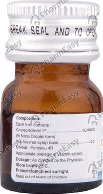 Coed3 60000 IU/5ML Oral Solution (5): Uses, Side Effects, Price ...