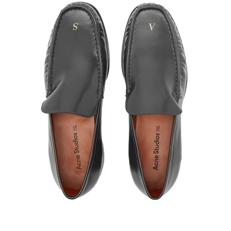 Acne Studios Men's Boafer Sport Loafer in Black Acne Studios