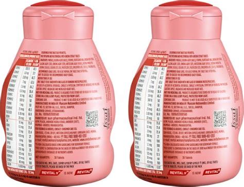 Revital H Women with 22 Multivitamins & Minerals such as Calcium, Iron ...
