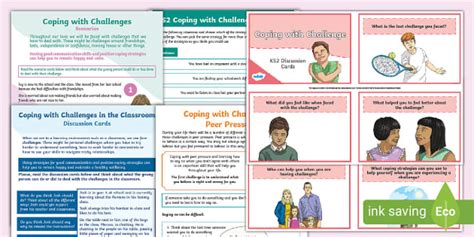 Coping with Challenge KS2 Resource Pack (teacher made)