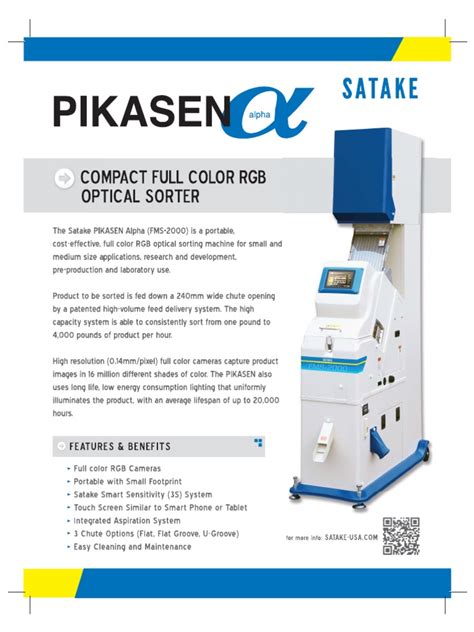Image result for Satake Color Sorting Machine