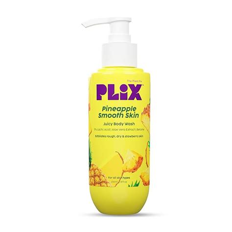 Buy PLIX - THE PLANT FIX Pineapple 5% Lactic Acid Exfoliating Body Wash ...